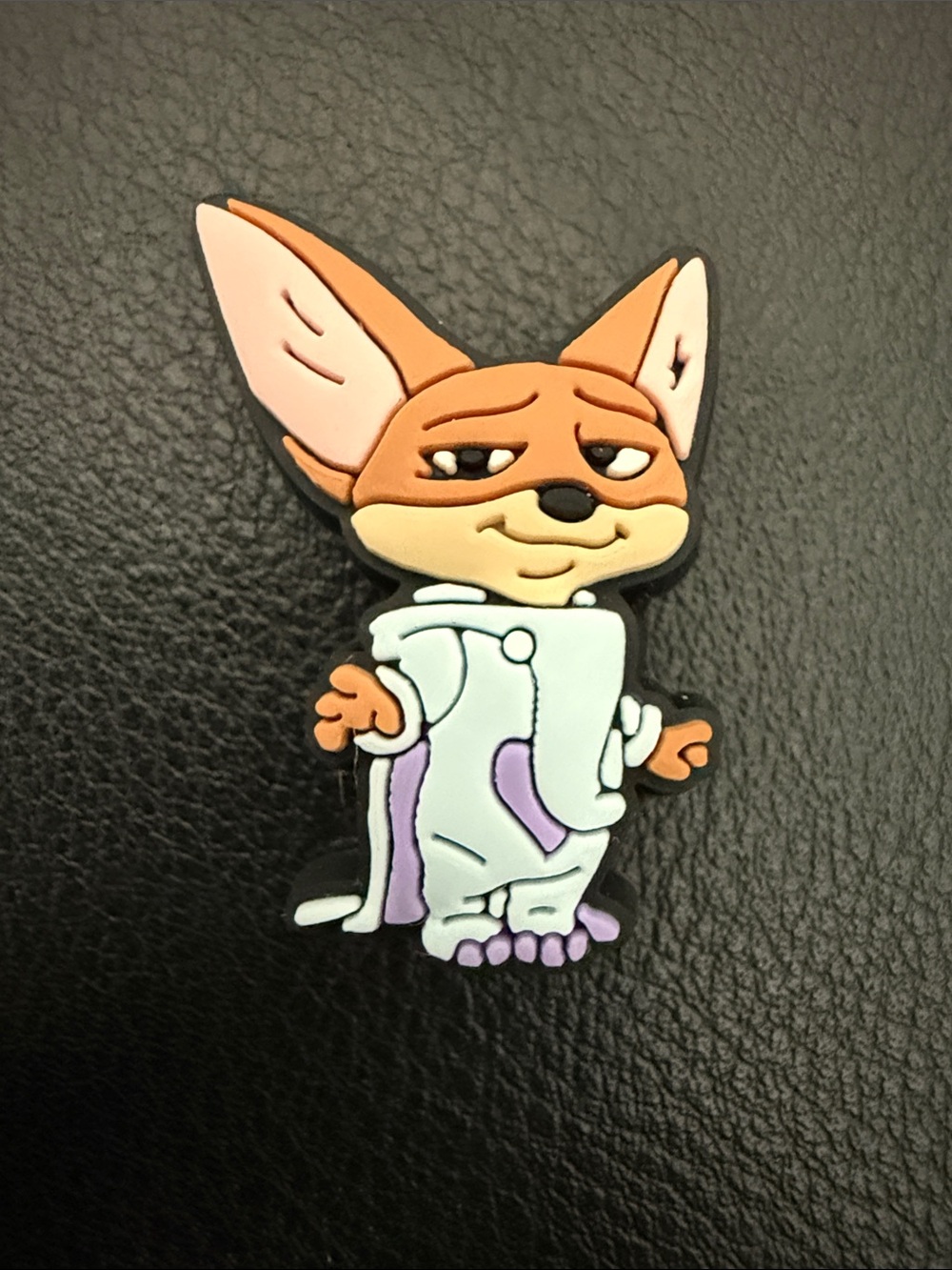 Cartoon Fox Character croc charm